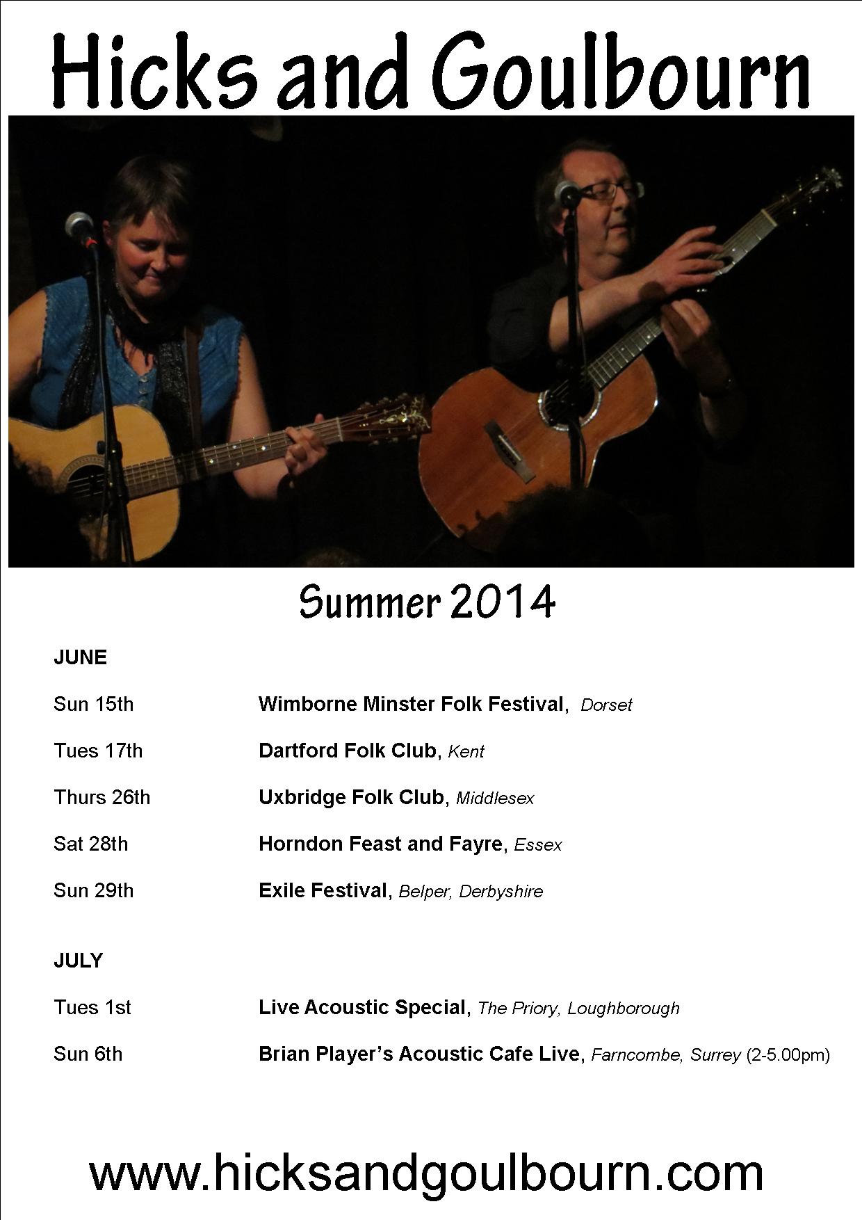 Summer 2014 gigs poster rev 110614  web poster